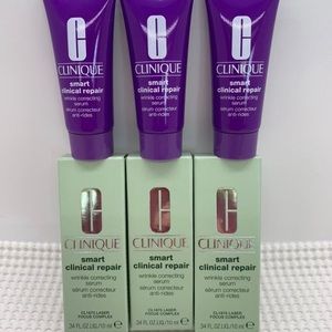 Clinique Smart Clinical Repair Wrinkle Correcting Serum Mini 3pcs Set (Value $69
